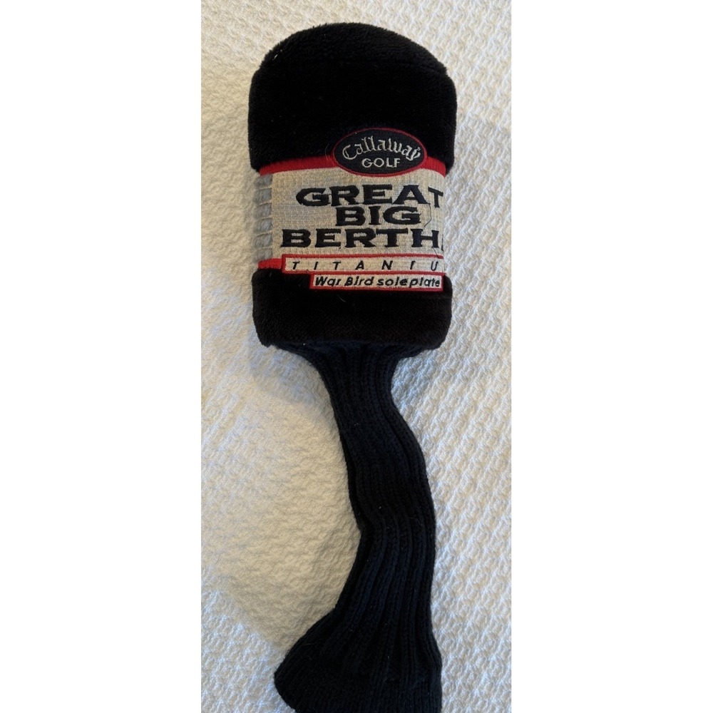 Callaway Big Bertha Blue Fuzzy Big Bertha Gold Club Cover